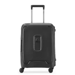 Bagageonline Delsey Moncey 4 Wheel Slim Cabin Trolley 55 cm Black aanbieding