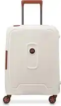 Bagageonline Delsey Moncey 4 Wheel Slim Cabin Trolley 55/40 Angora White aanbieding
