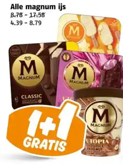 Poiesz Alle magnum ijs aanbieding