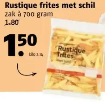 Poiesz Rustique frites met schil aanbieding