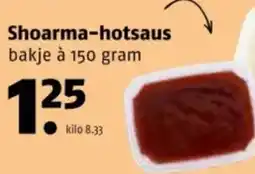 Poiesz Shoarma hotsaus aanbieding
