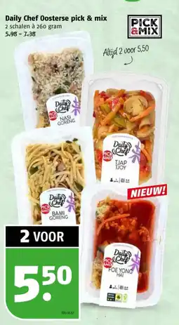 Poiesz Daily Chef Oosterse pick & mix aanbieding