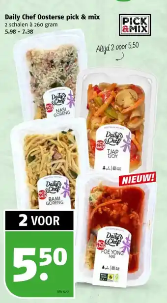 Poiesz Daily Chef Oosterse pick & mix aanbieding