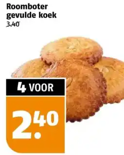 Poiesz Roomboter gevulde koek aanbieding