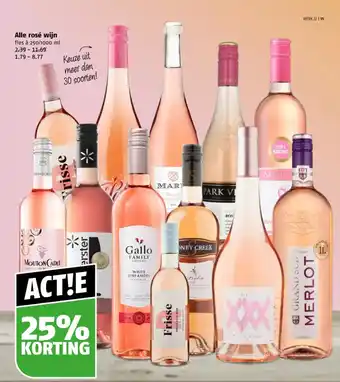 Poiesz Alle rosé wijn aanbieding