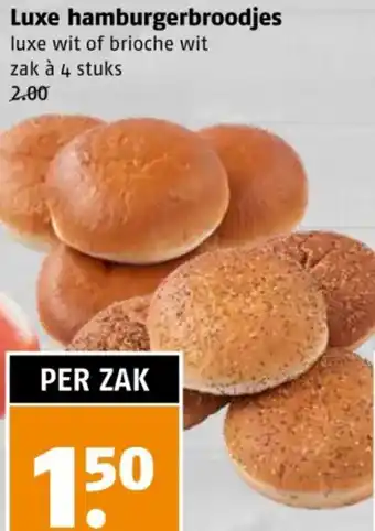 Poiesz Luxe hamburgerbroodjes aanbieding