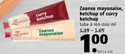 Poiesz Zaanse mayonaise, ketchup of curry ketchup aanbieding
