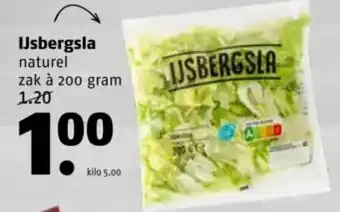 Poiesz IJsbergsla aanbieding