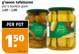 Poiesz G'woon tafelzuren aanbieding