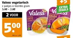 Poiesz Valess vegetarisch aanbieding