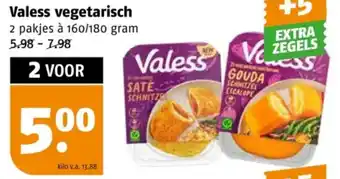 Poiesz Valess vegetarisch aanbieding