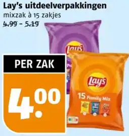 Poiesz Lay's uitdeelverpakkingen aanbieding