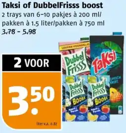 Poiesz Taksi of DubbelFrisss boost aanbieding