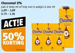Poiesz Chocomel 0% aanbieding
