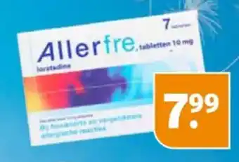 Poiesz Allerfre AV tegen hooikoorts aanbieding