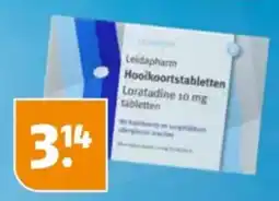 Poiesz Leidapharm hooikoortstabletten loratadine aanbieding
