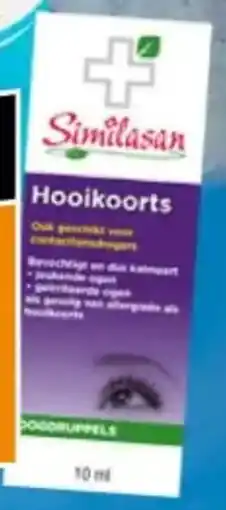 Poiesz Similasan hooikoorts oogdruppels nr 2 aanbieding