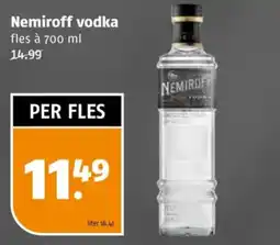 Poiesz Nemiroff vodka aanbieding