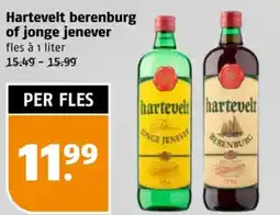 Poiesz Hartevelt berenburg of jonge jenever aanbieding