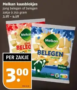 Poiesz Melkan kaasblokjes aanbieding