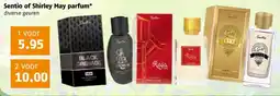 Poiesz Sentio of Shirley May parfum aanbieding