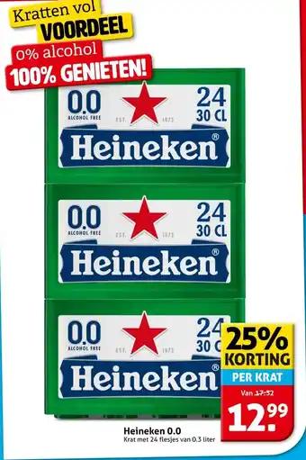 Hoogvliet Heineken 0.0 aanbieding