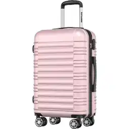 ANWB Trvlmore Handbagage Koffer 38L Lichtroze aanbieding