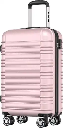 ANWB Trvlmore Handbagage Koffer 38L Lichtroze aanbieding