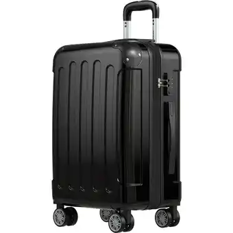 ANWB Trvlmore Kofferset 3 Delig 45L Zwart aanbieding