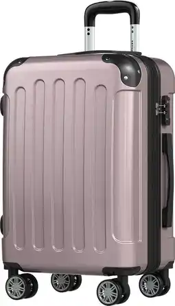 ANWB Trvlmore Handbagage Koffer 45L Lichtroze aanbieding