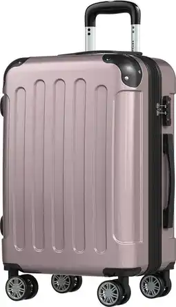 ANWB Trvlmore Handbagage Koffer 45L Lichtroze aanbieding