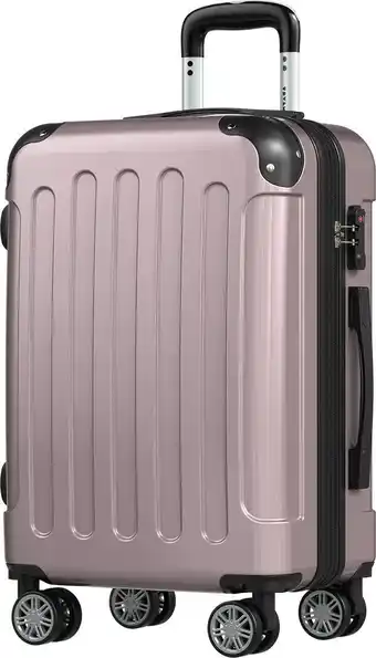 ANWB Trvlmore Handbagage Koffer 45L Lichtroze aanbieding