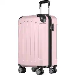 ANWB Trvlmore Kofferset 3 Delig 38L Lichtroze aanbieding