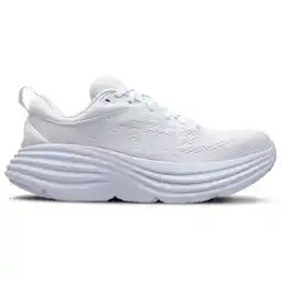 Foot Locker Hoka Bondi 8 Heren Schoenen - Wit - Maat: 42 - Mesh/Synthetisch - Foot Locker aanbieding