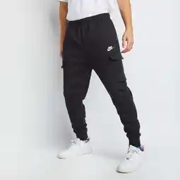 Foot Locker Nike Club Cargo Jogger Heren Broeken - Zwart - Maat: XS - Foot Locker aanbieding