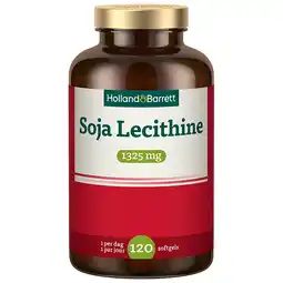 Holland & Barrett Holland & Barrett Soja Lecithine 1325mg - 120 softgels aanbieding