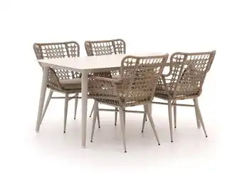 Kees Smit Intenso Busso/Sora 160cm dining tuinset 5-delig aanbieding