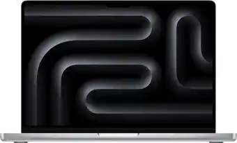 Coolblue Apple MacBook Pro 14 inch M4 Pro (14 core CPU/20 core GPU) met nano display 24GB/1TB Zilver QWERTY aanbieding