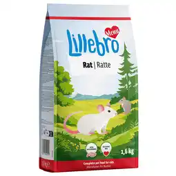 Zooplus 3 x 1,6 kg Lillebro rattenvoer aanbieding