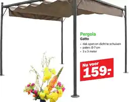 Van Cranenbroek Pergola Gatto aanbieding