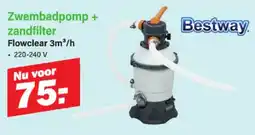 Van Cranenbroek Bestway Zwembadpomp + zandfilter aanbieding