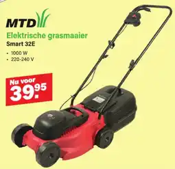 Van Cranenbroek MTD Elektrische grasmaaier Smart 32E aanbieding