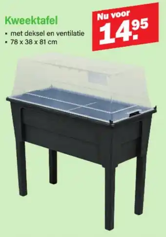 Van Cranenbroek Kweektafel aanbieding