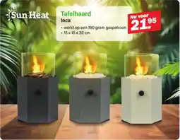 Van Cranenbroek Sun Heat Tafelhaard Inca aanbieding