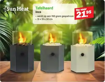 Van Cranenbroek Sun Heat Tafelhaard Inca aanbieding