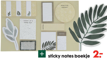 HEMA Sticky notes boekje aanbieding