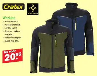Van Cranenbroek Cratex Werkjas aanbieding