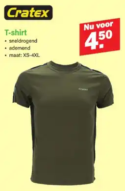 Van Cranenbroek Cratex T-shirt aanbieding