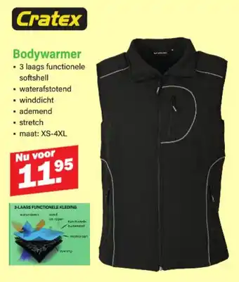 Van Cranenbroek Cratex Bodywarmer aanbieding