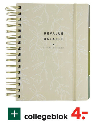 HEMA Collegeblok aanbieding